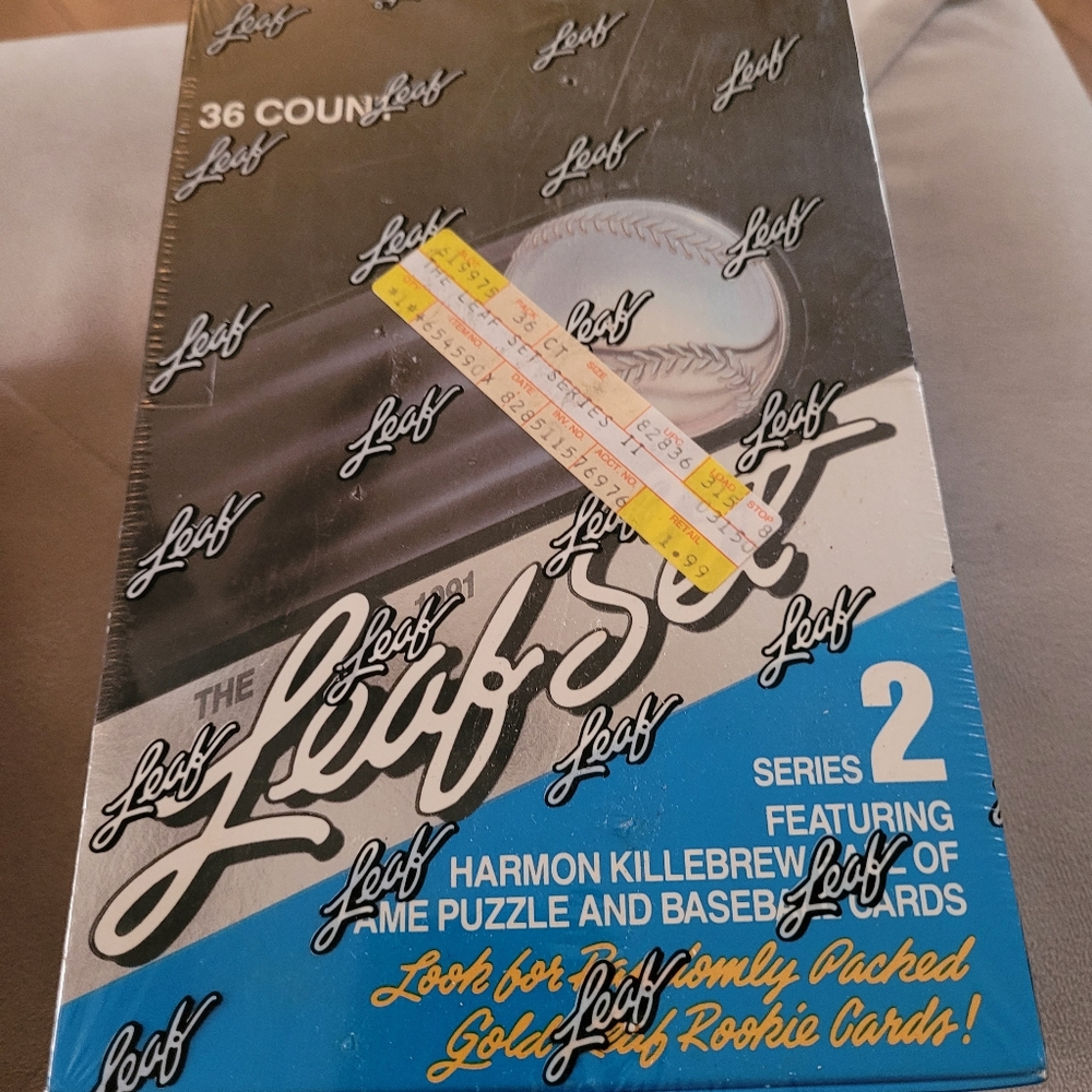 1991 Leaf Set Series 2 NIB Baseball Cards